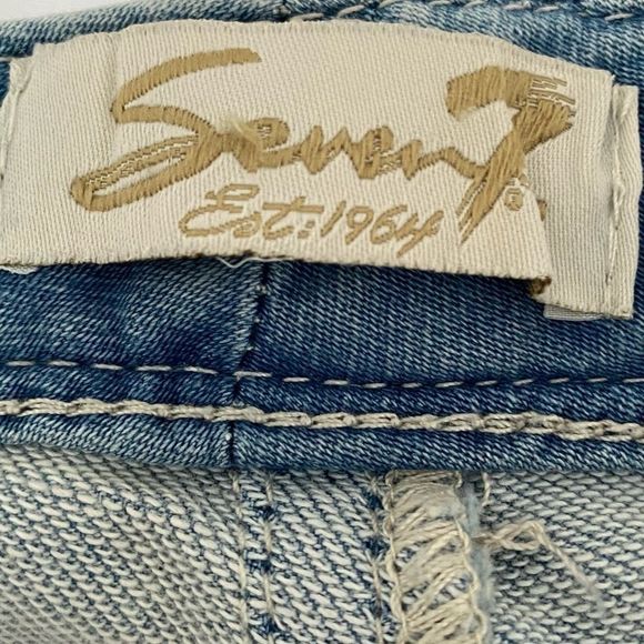 SEVEN7 Sz 6 Denim Jeans Ankle Straight - Picture 6 of 11